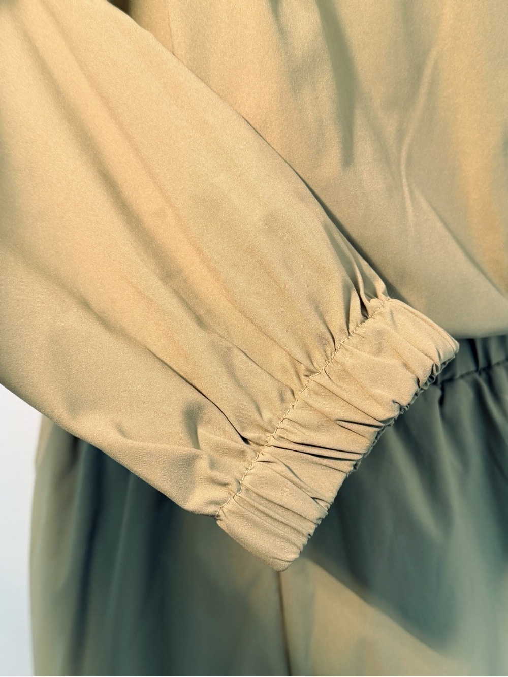 Almost Famous Sage Green Khaki Utility Jumpsuit M - Picture 8 of 11